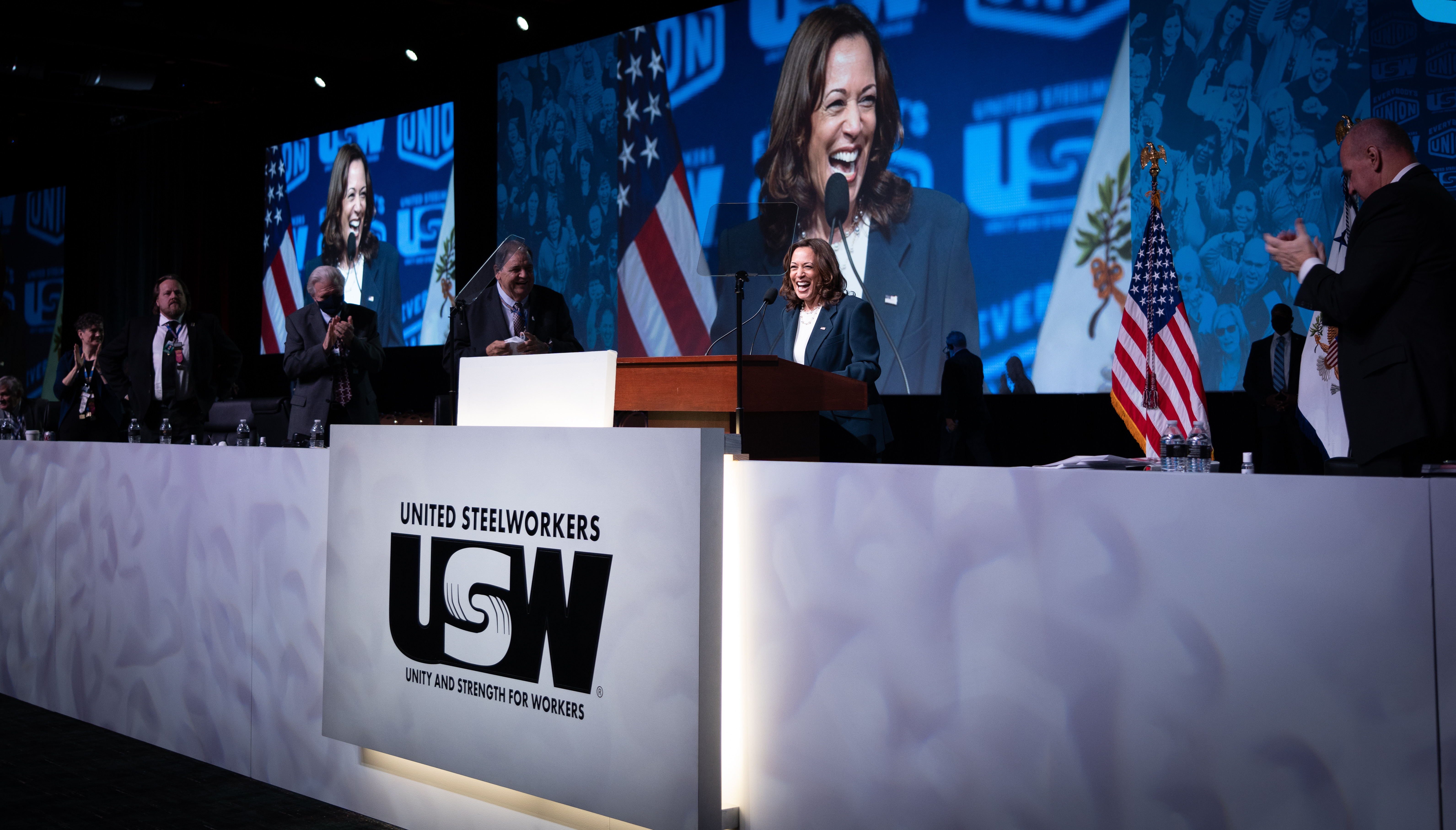 ‘The USW is Charting a New Era,’ VP Harris Says