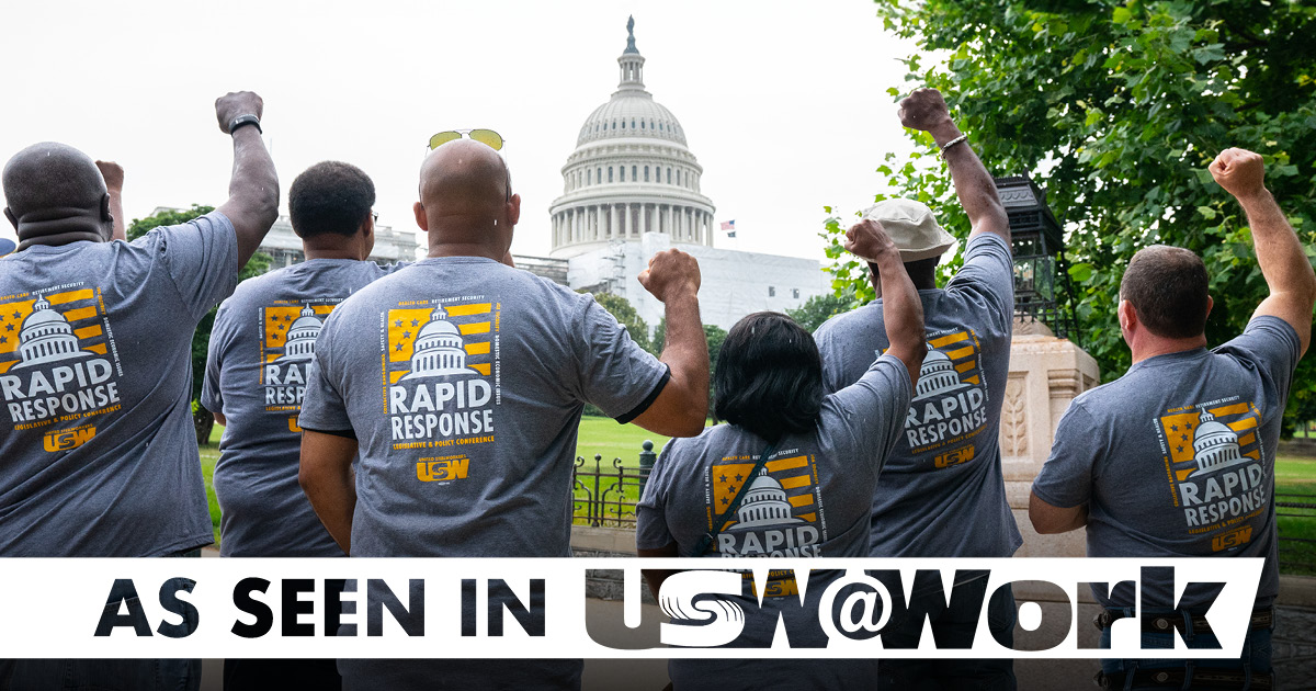 The Power of Our Union; Rapid Response Activists Flex Their Muscle on  Capitol Hill